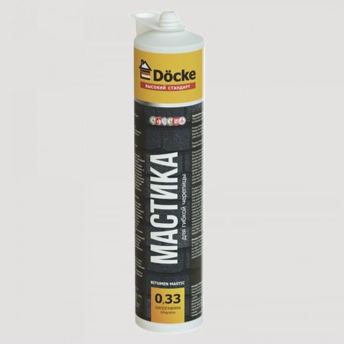 Мастика для гибкой черепицы, 0,33 кг