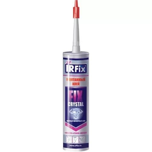 IRFIX Клей монтажный прозрачный CRISTAL FIX 310мл