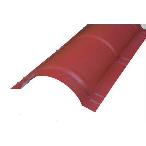 Планка конька круглого R80 RAL