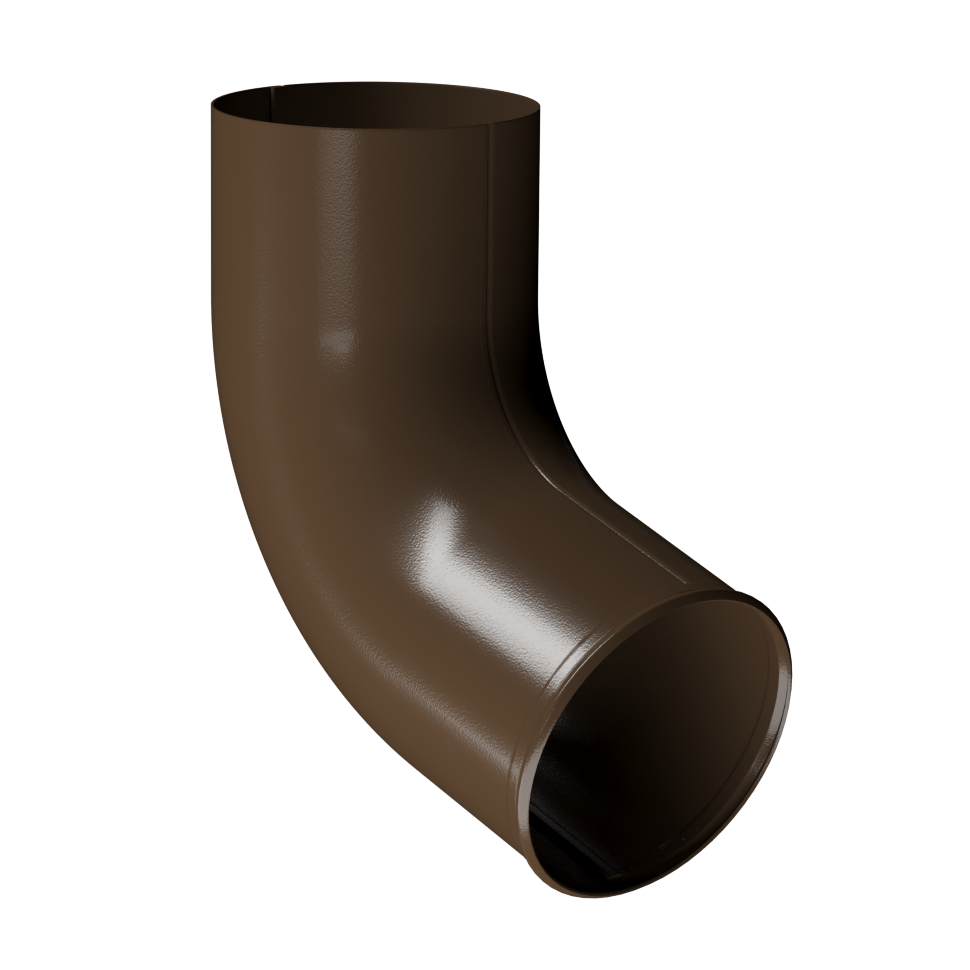 Docke STAL PREMIUM Отвод трубы D90 (Каштан)
